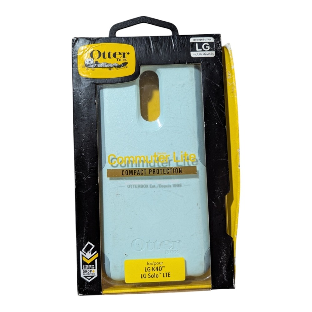 L5. OtterBox Commuter Lite Series Case for LG K40/LG Solo LTE - Ocean Way